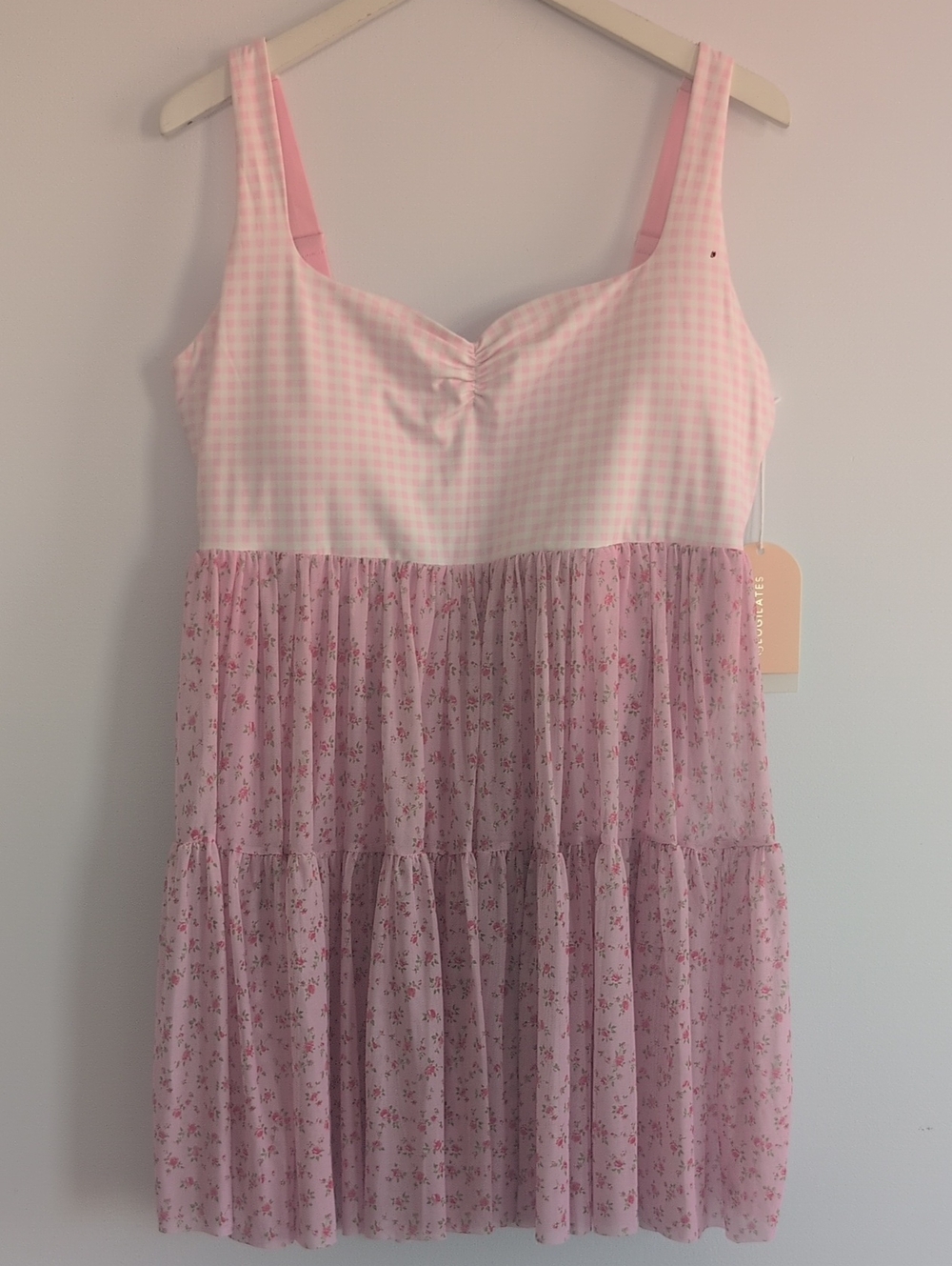 NWT Blogilates Sweetheart Babydoll Dress
